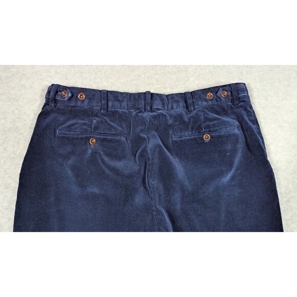 Polo by Ralph Lauren Men Pants 36x29 Vintage 90s Corduroy Chino Straight Fit - Picture 4 of 11